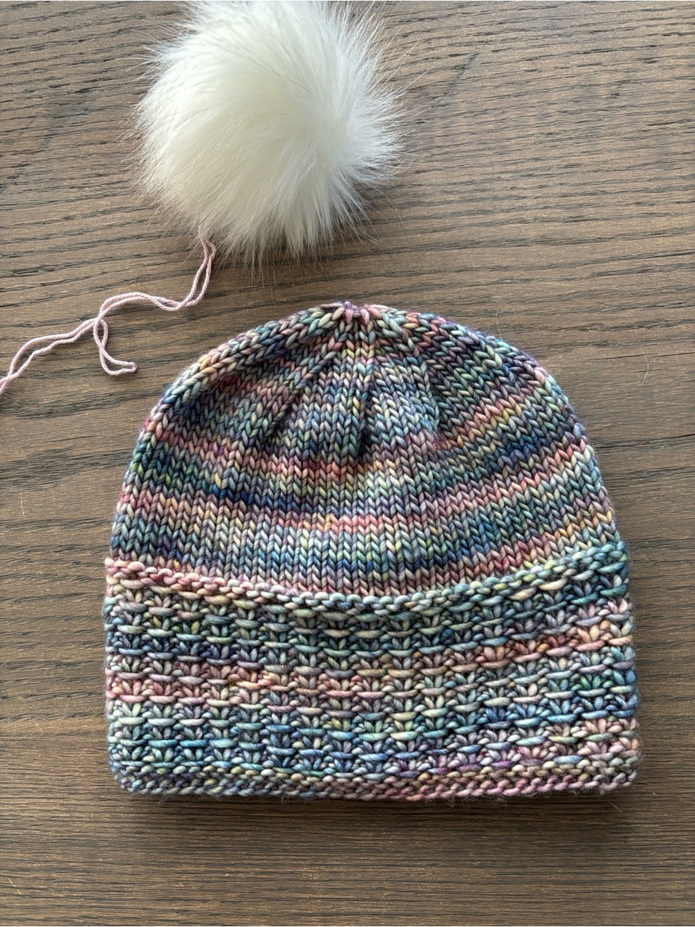 100% Merino Wool Hand Knit Toque